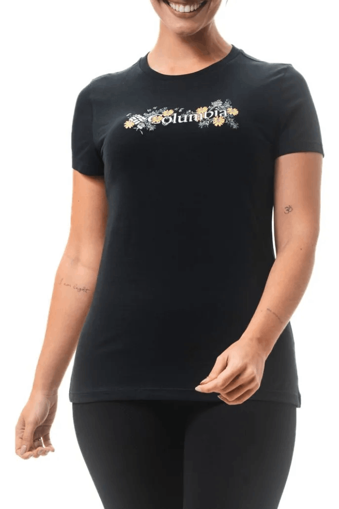 Camiseta-Columbia-Feminina-Branded-Bouquet-321069-Preto