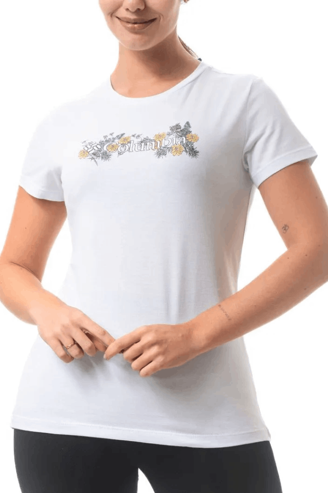 Camiseta-Columbia-Feminina-Branded-Bouquet-321069-Branco