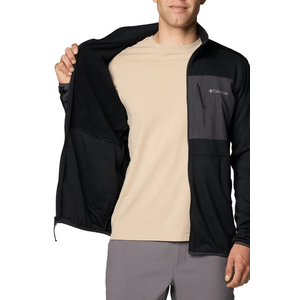 Jaqueta Fleece Columbia Masculina Hike Ii Preto