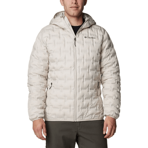 Jaqueta Columbia Down Masculina Delta Ridge Ii Com Capuz Off-White