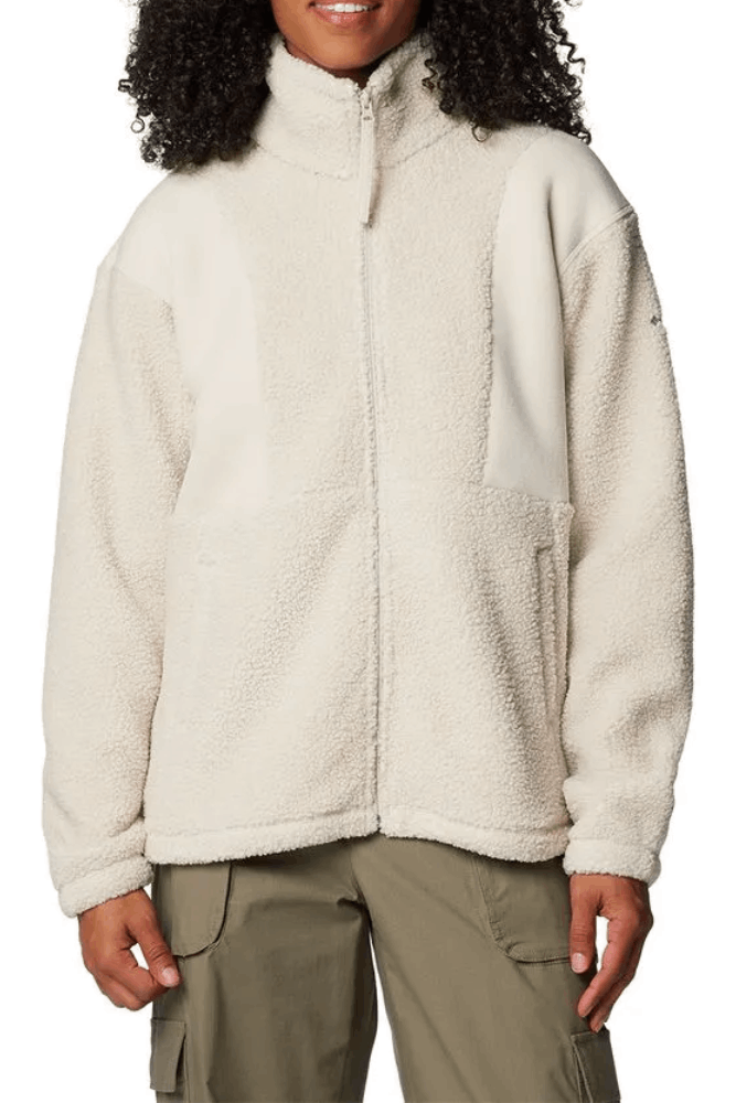 Jaqueta Fleece Columbia Masculina Hike Ii Off-White