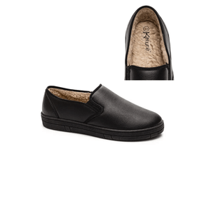 Pantufa Kature Sapato Masculina Forrada  612.160.487 Preto