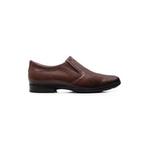Sapato Social Pegada Masculino Em Couro Levitech 122318-0 Marrom