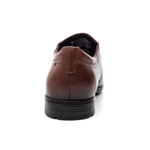 Sapato Social Pegada Masculino Em Couro Levitech 122318-0 Marrom