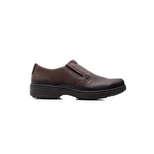 Sapato Pegada Social Masculino Couro 121272-02 Marrom