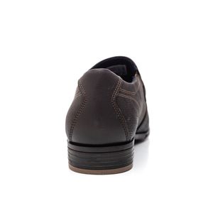 Sapato Pegada Social Masculino Em Couro 125808-03 Marrom