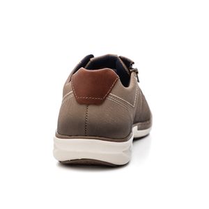 Sapatênis Pegada Casual Masculino Em Couro 111104-07 Bege
