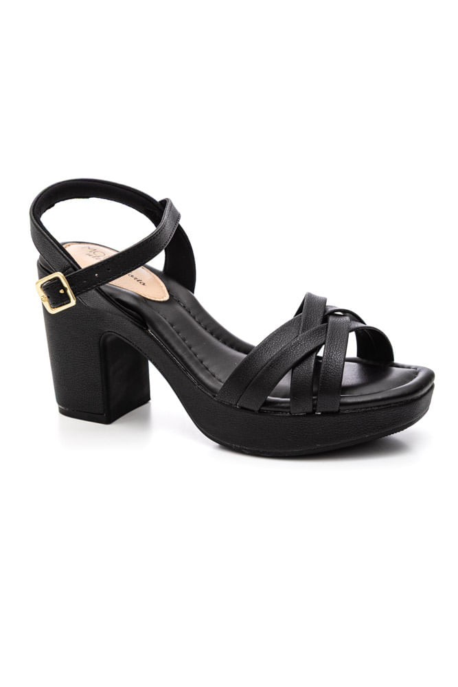Sandália Modare Ultraconforto Meia Pata 7203.102.21736 Preto