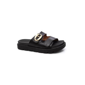 Chinelo Vizzano Papete Feminina Velcro 6510.115 Preto