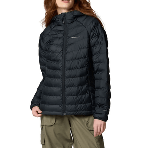 Jaqueta Columbia Feminina Powder Lite Capuz 2089391 Preto