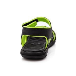 Sandália Molekinho Juvenil Menino Velcro 2400.174.29841new Preto