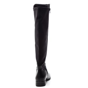 Bota Via Marte Montaria Feminina Cano Longo 085-006-01 Preto