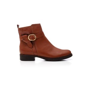 Bota Bottero Atanado Napoli Feminina Couro 361727 Caramelo