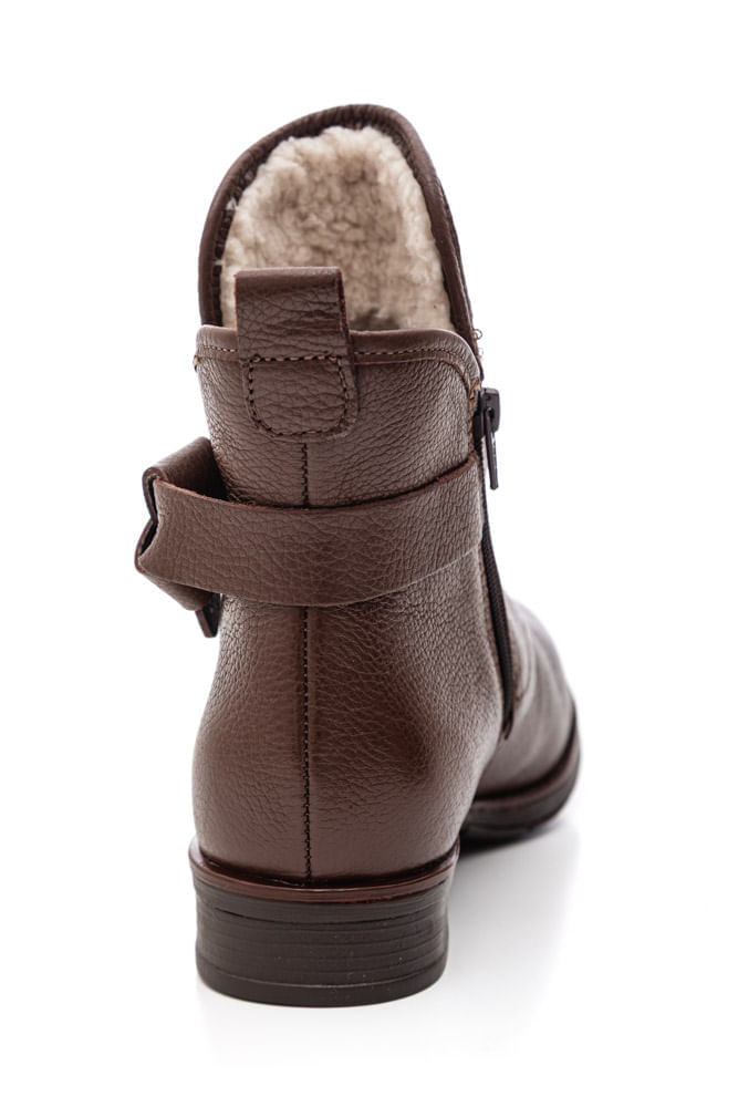 Bota-Bottero-Cano-Baixo-Feminina-Couro-Burnish-361723-Marrom