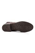 Bota-Bottero-Cano-Baixo-Feminina-Couro-Burnish-361723-Marrom