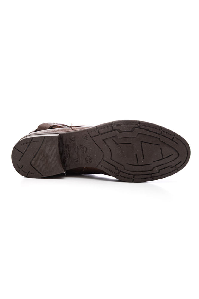 Bota-Bottero-Cano-Baixo-Feminina-Couro-Burnish-361723-Marrom