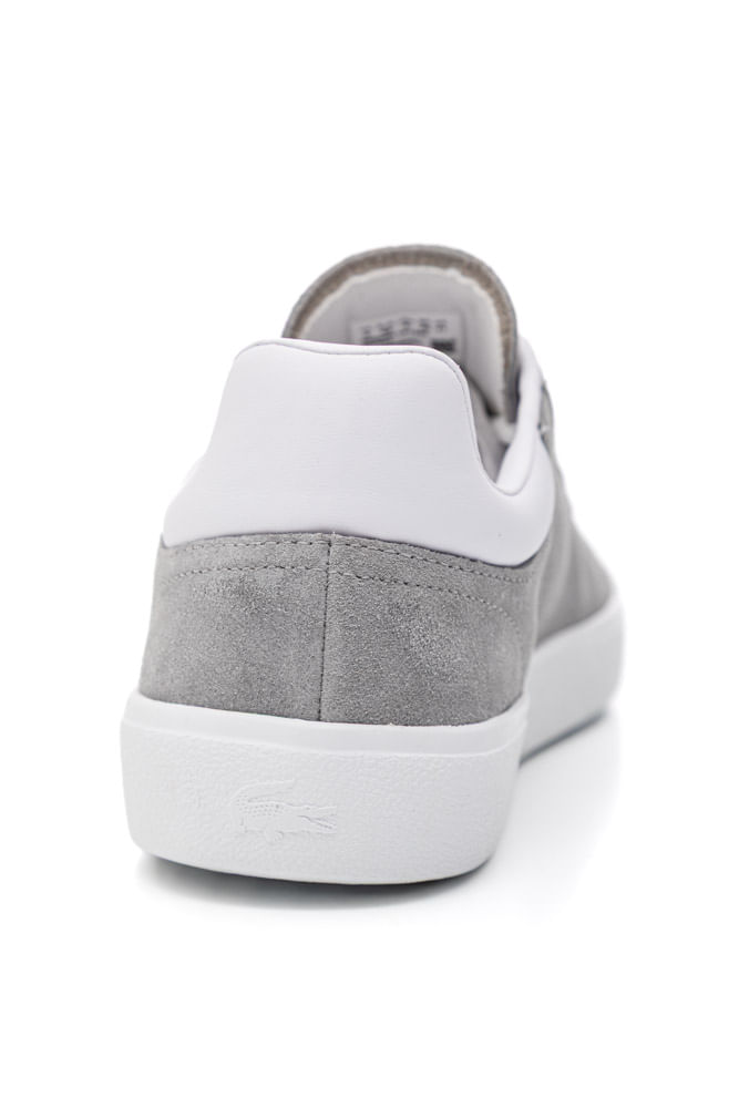 Tenis-Lacoste-Baseshot-Masculino-Camurca-47sma0093br25y-Cinza