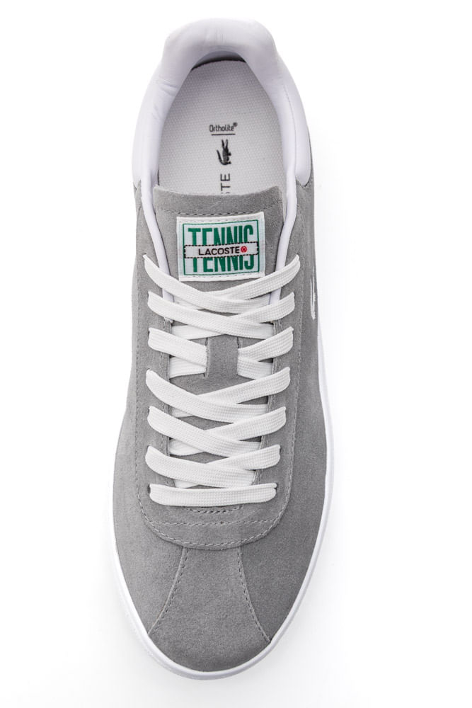 Tenis-Lacoste-Baseshot-Masculino-Camurca-47sma0093br25y-Cinza