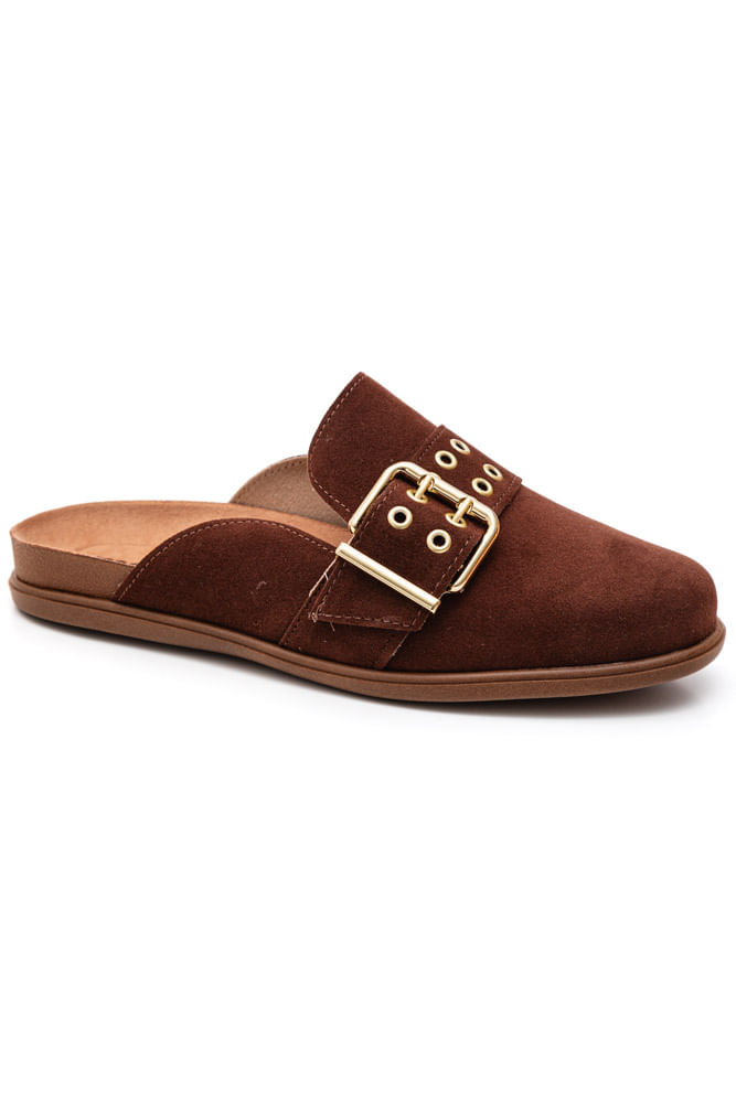 Sapatilha Piccadilly Giovanna Feminina Mule 662009 Caramelo