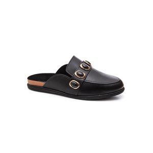 Sapatilha Moleca Mule Feminino Napa 5826.104 Preto