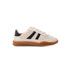 Tênis Moleca Casual Feminino Samba Tramado 5817.104 Off-White