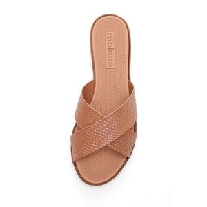 Chinelo Moleca Rasteira Feminina Em X  5532.100 Nude