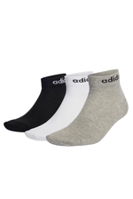 Meias-Adidas-Finas-Linear-Ankle-3-Pares-Ic1306-Sortido