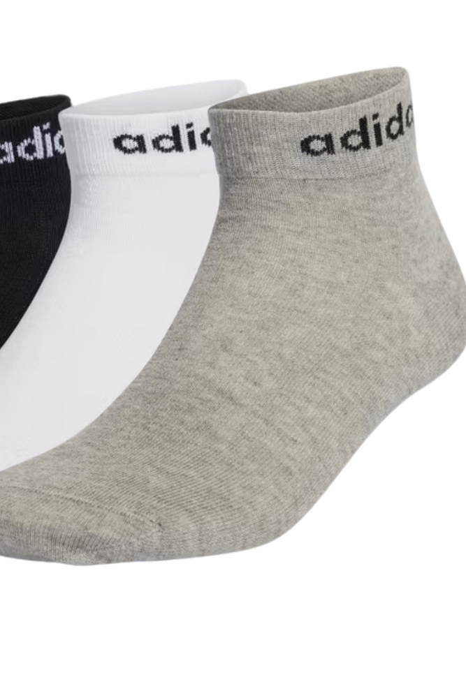 Meias-Adidas-Finas-Linear-Ankle-3-Pares-Ic1306-Sortido