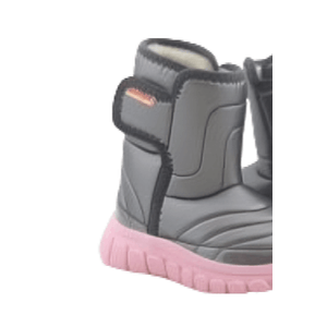 Bota Novopé Be Free Cano Alto Infantil Menina Lã Sintética 99001432 Prata