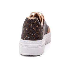 Tênis Beira Rio Casual Feminino Napa Confort 4321.101 Marrom