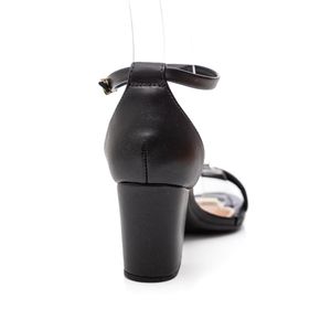 Sandália Beira Rio Casual Feminino Salto Bloco 8280.688 Preto