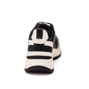 Tênis Via Marte Casual Feminino Sola Chunky 140-010-03 Preto