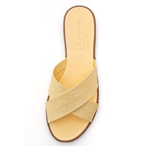Chinelo Moleca Rasteira Feminina Em X  5532.100 Amarelo