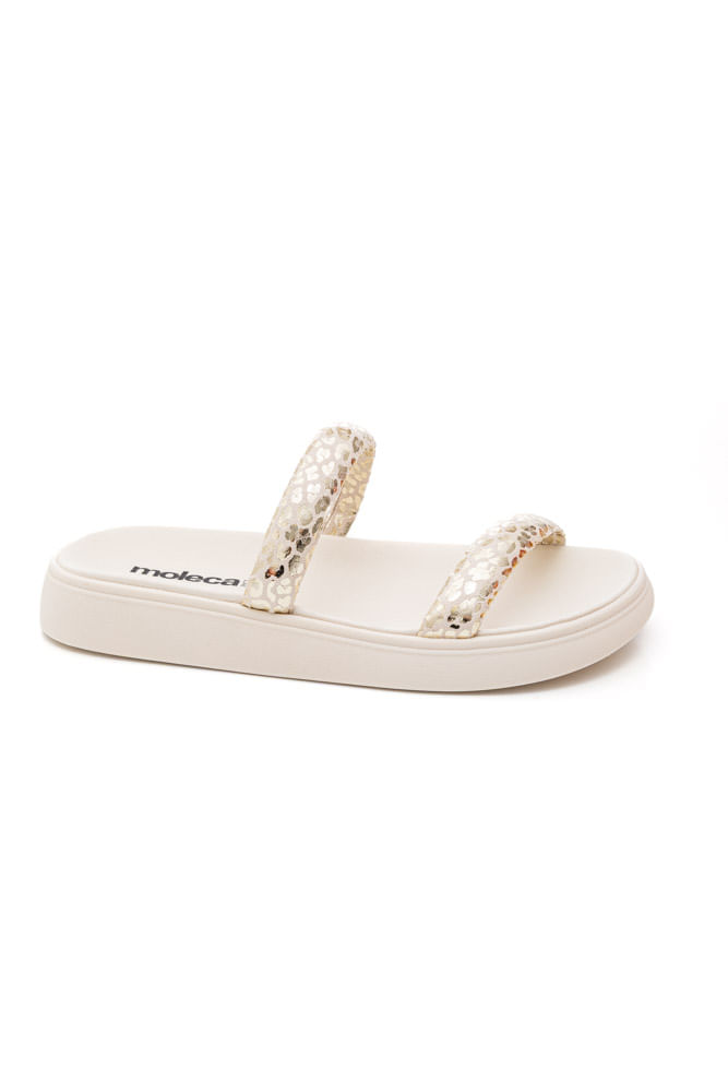 Chinelo Moleca Papete Feminina 5507.101 Off-White