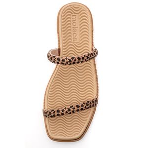 Chinelo Moleca Rasteiro Feminino Strass 5494.112.29701 Nude