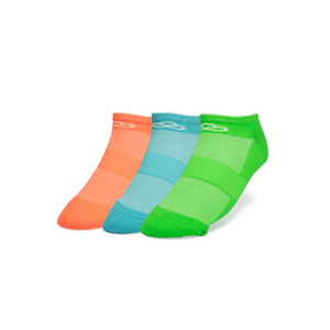 Meia Olympikus Kit Tripack Neon Invisível Obmsr241922-Gsbclc Sortido