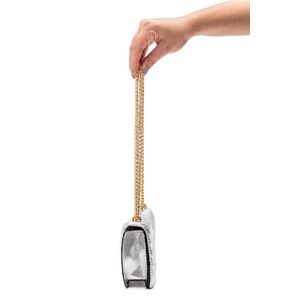 Bolsa Via Marte Tiracolo Feminina B2-526-01 Prata
