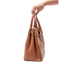 Bolsa Via Marte Tote Bag Feminina Transversal B1-202-01 Marrom