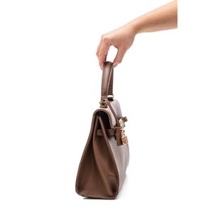 Bolsa Via Marte Tote Bag Feminina Transversal B1-205-01 Marrom