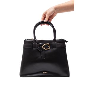 Bolsa Via Marte Tote Bag Feminina Transversal B1-202-01 Preto