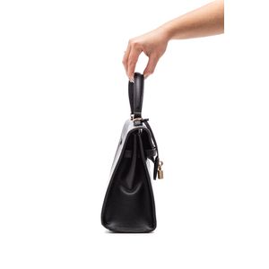 Bolsa Via Marte Tote Bag Feminina Transversal B1-205-01 Preto