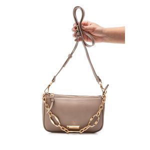 Bolsa Via Marte Feminina Crossbody B1-216-01 Bege
