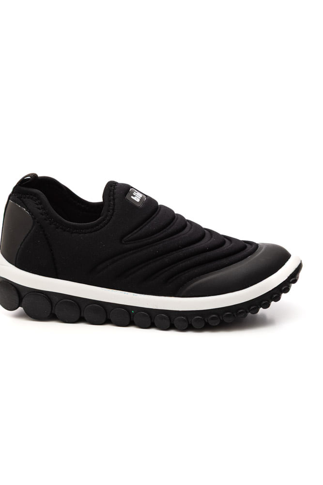 Tênis Bibi Roller Infantil Menino Slip-On 1155191 Preto