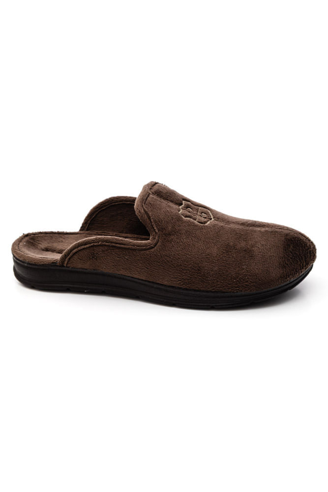 Pantufa Chinelo Masculino Pegada 166001-01 Marrom