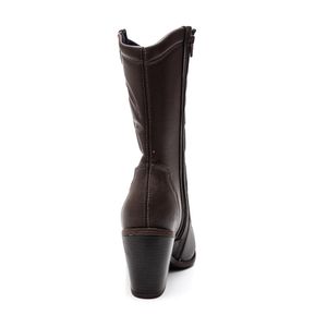 Bota Vizzano Cano Médio Feminina Country 3070.112 Marrom