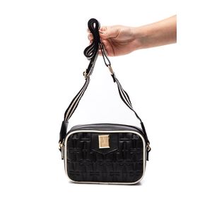 Bolsa Vizzano Alça Transversal Feminina 10003.13.22652 Preto