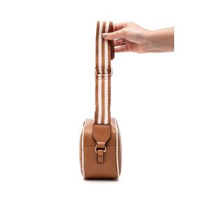Bolsa Vizzano Alça Transversal Feminina 10003.13.22652 Caramelo