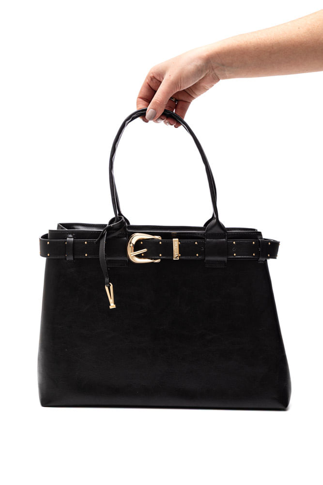 Bolsa Vizzano De Mão Feminina Tote Bag 10100.1.29760 Preto