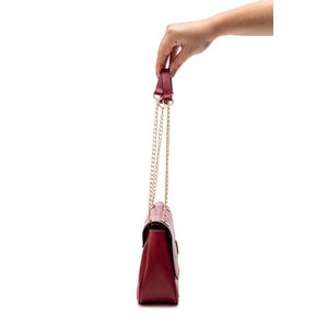 Bolsa Vizzano Transversal Feminina Corrente 10077.4.29760 Vermelho
