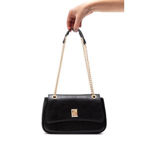 Bolsa Vizzano Transversal Feminina Corrente 10077.4.29760 Preto